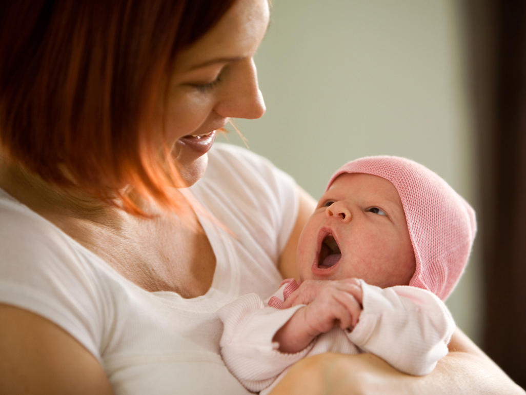 Newborn and mother