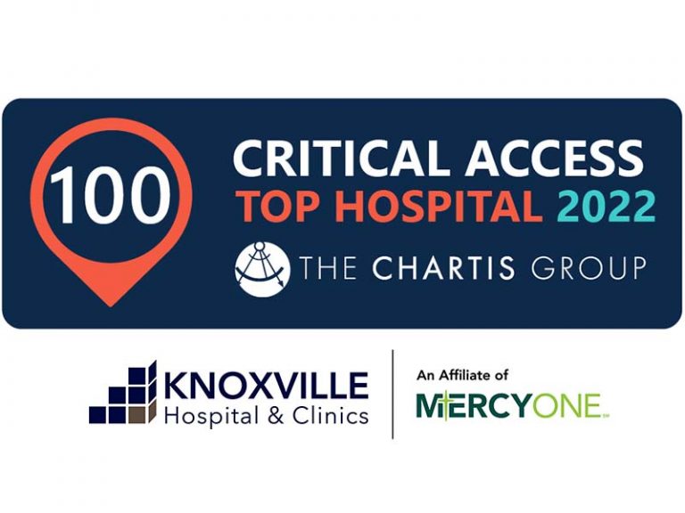 KHC Honored by the Chartis Center for Rural Health as a 2022 Top 100